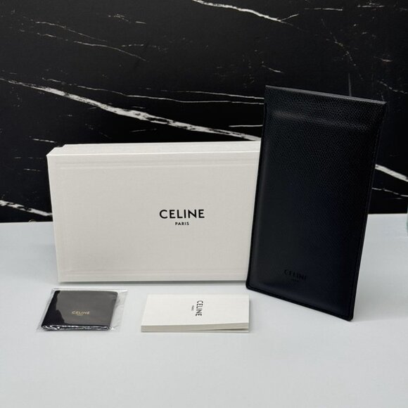 NEW CL50027J 056 CELINE EYEGLASSES LIGHT HAVANA UNISEX EYEWEAR CELINE CL 50027J - Picture 10 of 10